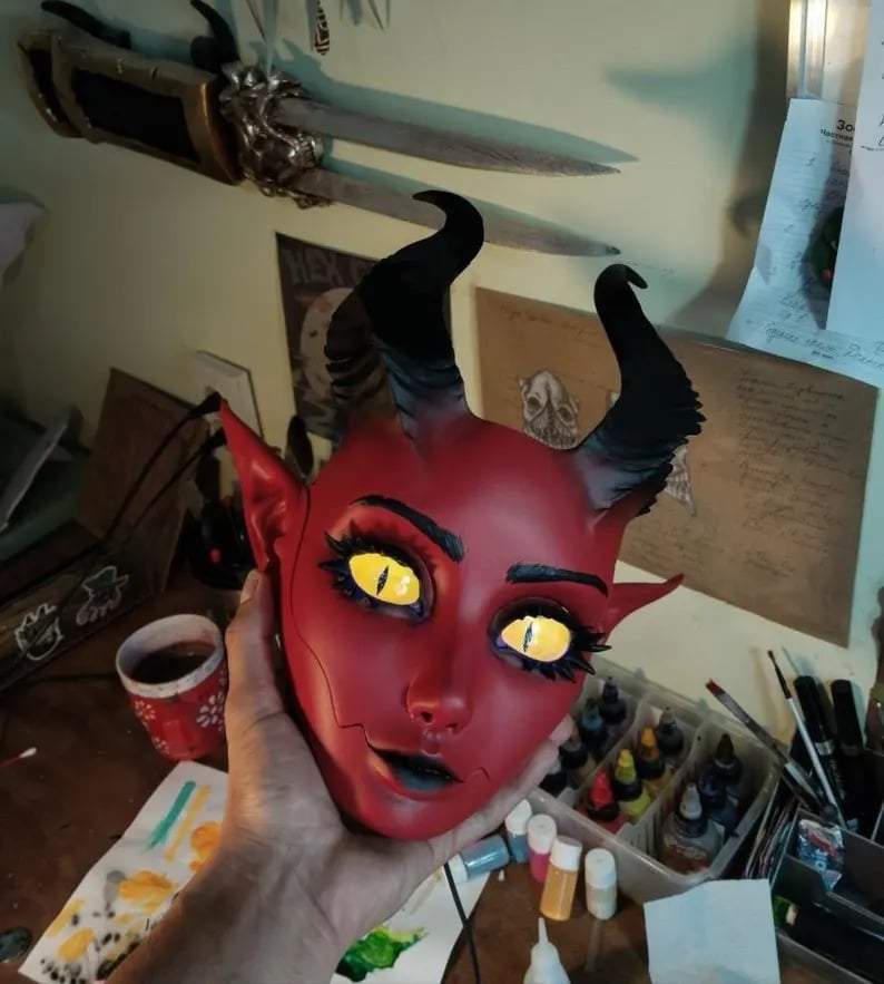 🔥Flash Sale 49% OFF  🎭Babydoll Mask: Quality and Adjustable for Comfort😈
